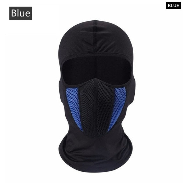 Breathable Balaclava Motorcycle Full Face Mask Motorbike Mask Motocross Helmet Hood Moto Riding Neck Face Hood Moto Accessories