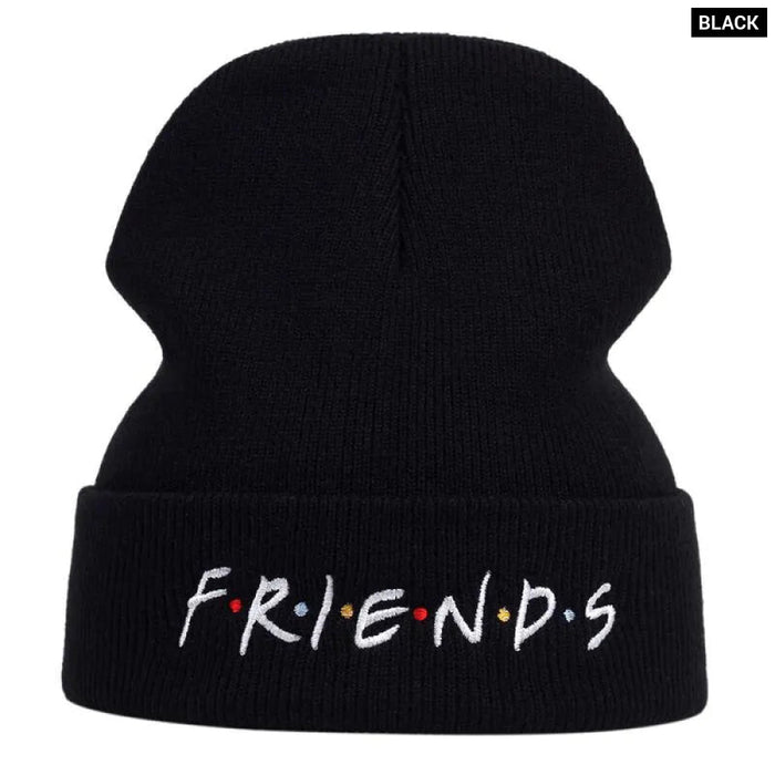 Friend Embroidered Beanie / Hat For Autumn / Winter