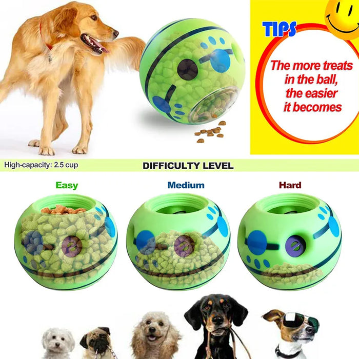 Interactive Dog Toy Safe Treat Dispensing Puzzle