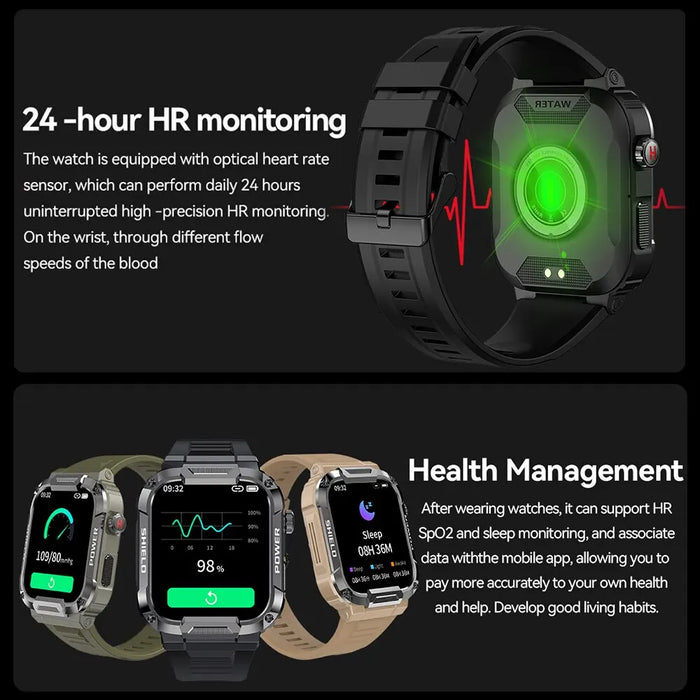 Ip68 Military Smartwatch