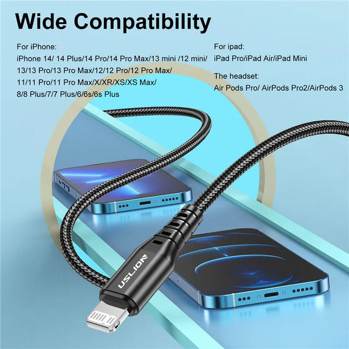 Fast Charging Usb Cable For Iphone Ipad