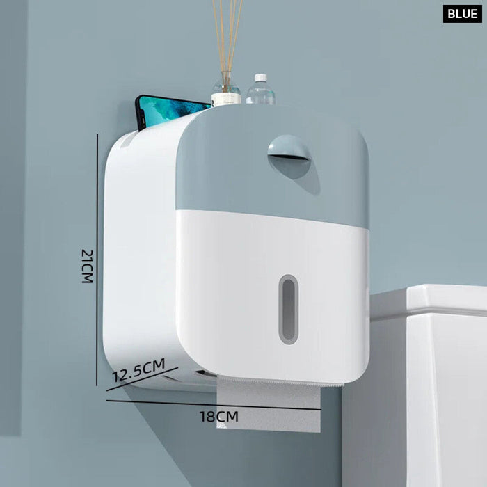 Waterproof Wall Mounted Toilet Paper Holder