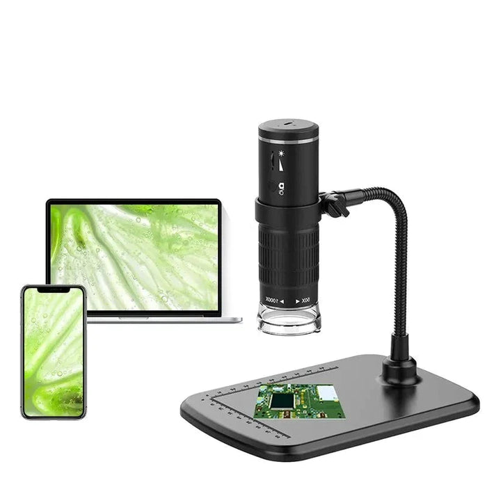 Portable Wireless Microscope 50X To 1000X Magnification