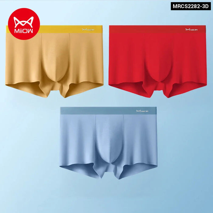 3 Piece 80 Count Modal Blend Mens Boxer Shorts