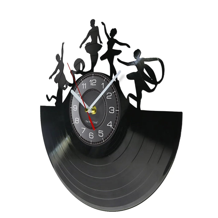 Ribbon Spin Wall Clock