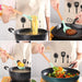 12 Piece Wooden Handle Silicone Kitchen Utensils Storage