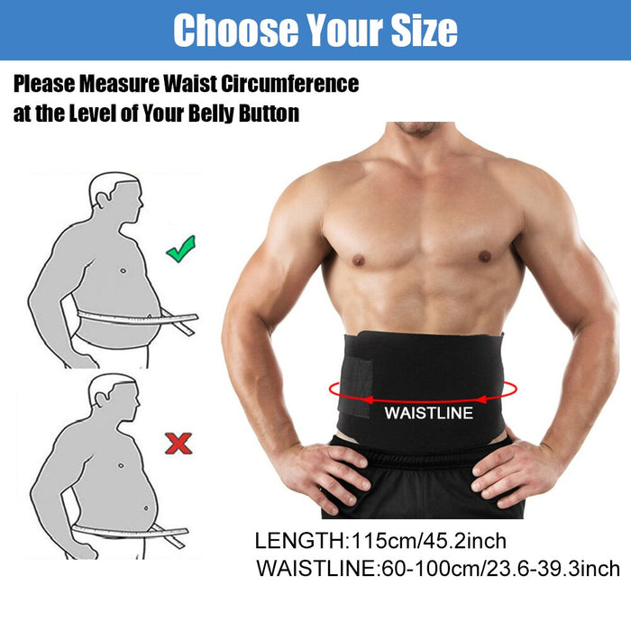 Neoprene Weight Loss Waist Trimmer Sweat Sports Band