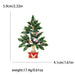 Enamel Pin Christmas Tree Lapel For Family Party Jewelry