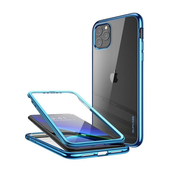 For iPhone 11 Pro Case 5.8" UB Electro Metallic Electroplated TPU Full-Body Cover with Built-in Screen Protector