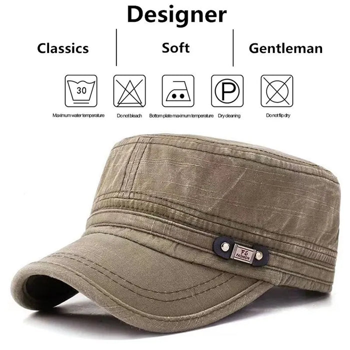 Flat Baseball Cap / Hat For Outdoor Activities