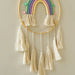 Boho Rainbow Macrame Wall Hanging For Home Decor