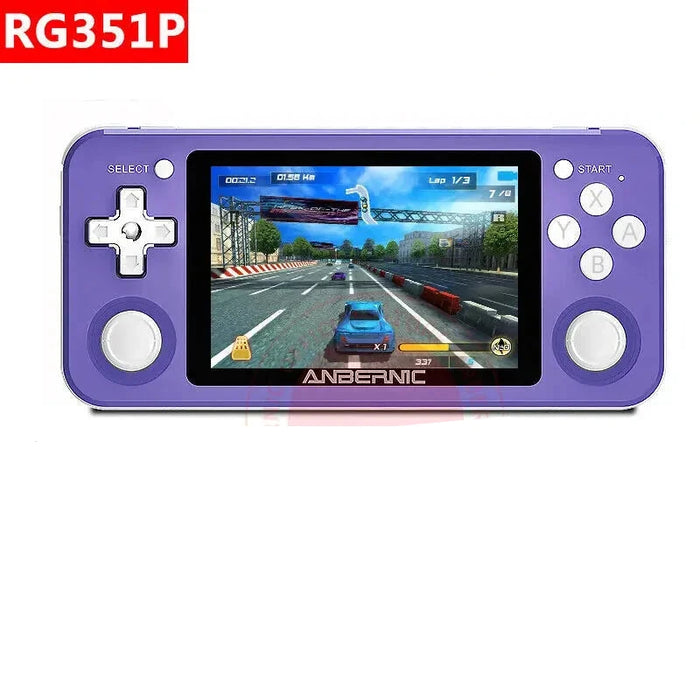 Rg351p Retro Game Console 3.5 Ips Screen 64g Open Source System Rk3326 Portable Handheld 2400 Games