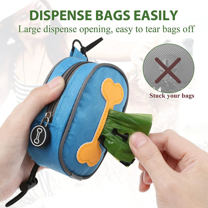 Dog Poop Bag Holder Durable Leash Attachment