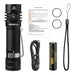 Sofirn Sc18 Usb Rechargeable Edc Flashlight