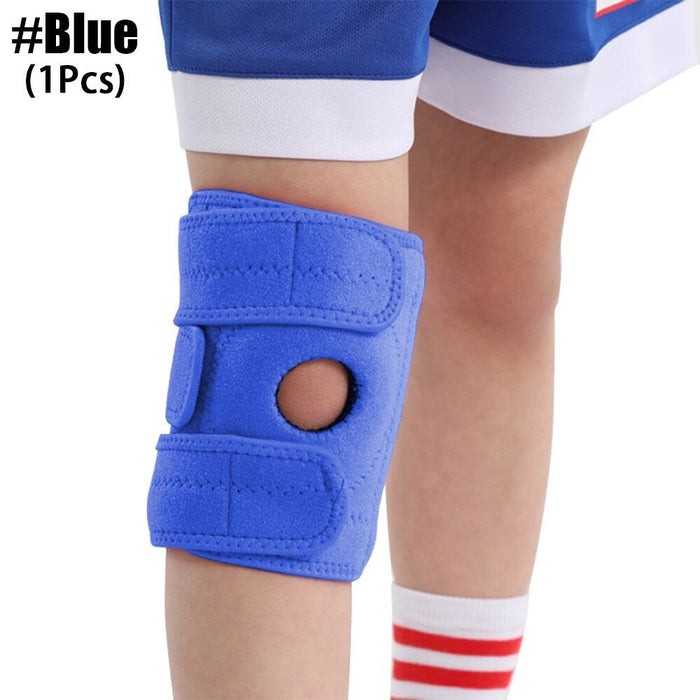 Adjustable Knee Brace with Silicone Pads for Cycling Basketball Football