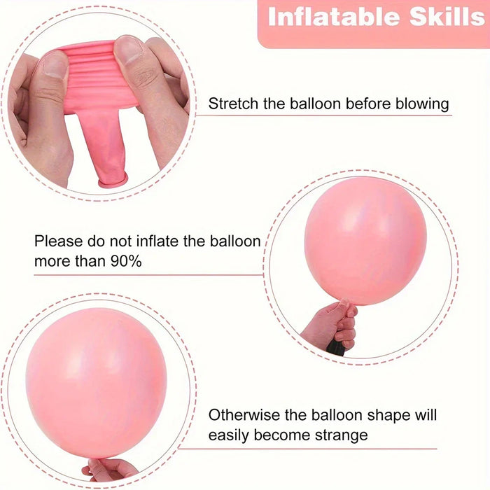 138Pcs Pink Balloon Garland Arch Set - Suitable For Weddings Birthdays Anniversaries Valentine'S Day And Many Other Occasions