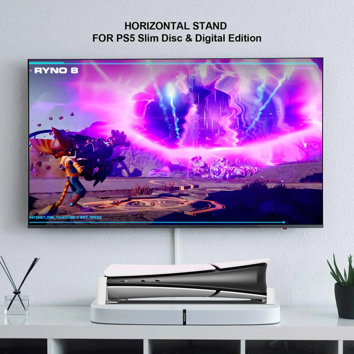 Ps5 Slim Stand For Horizontal Console Placement