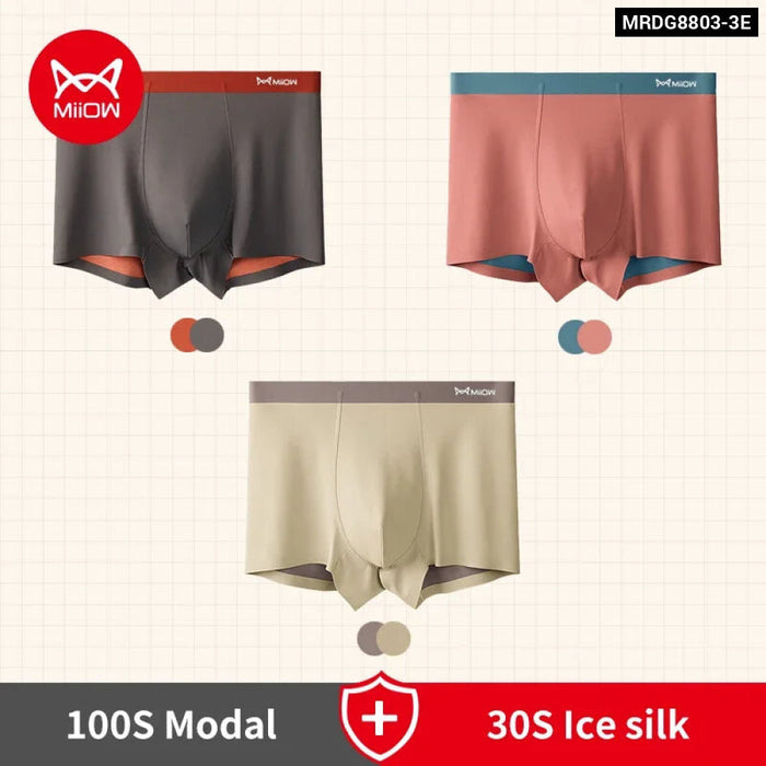 Pack Of 3 Modal Boxer Briefs For Men