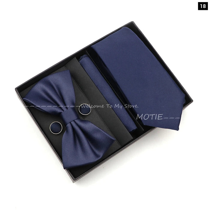 Mens Tie Set For Weddings And Parties