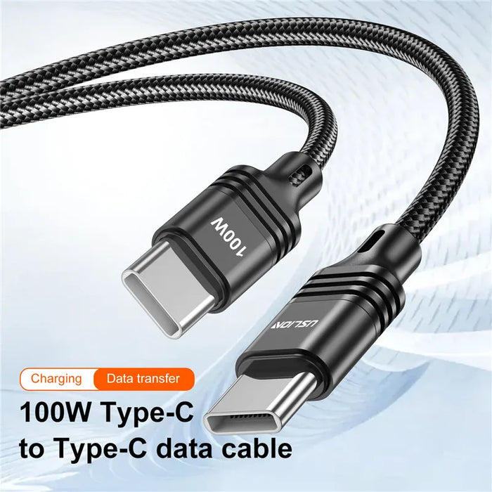 100W Usb C Pd Charging Cable For Samsung S22 S21 Xiaomi 12T Pro