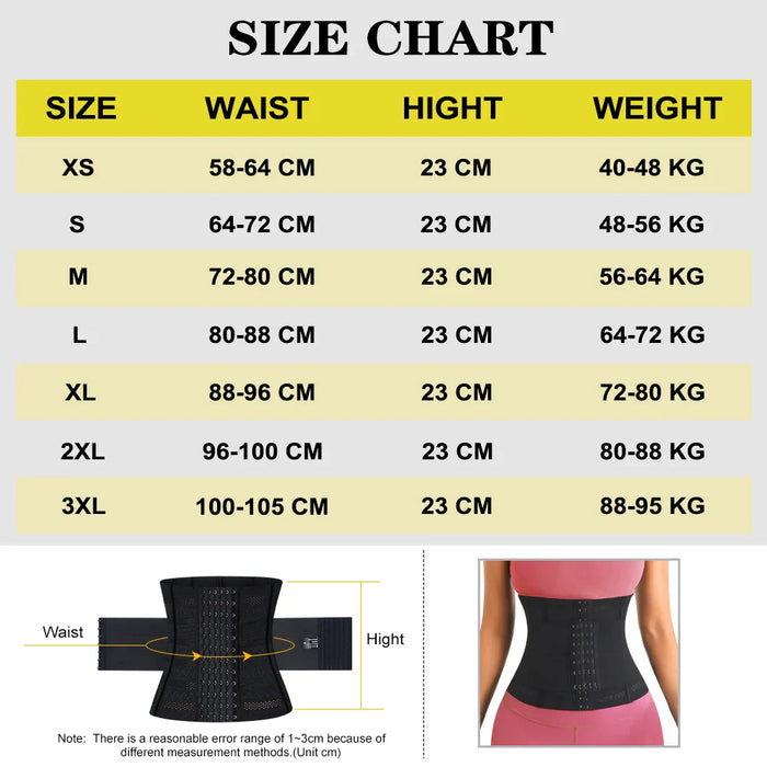 3 Piece Waist Trainer Corset For Women