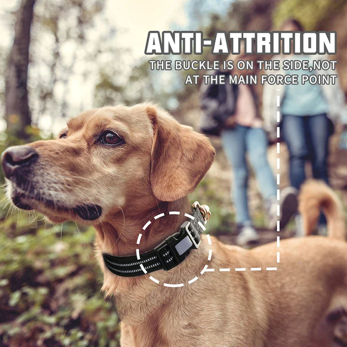 Heavy Duty Dog Collar Reflective Adjustable Com