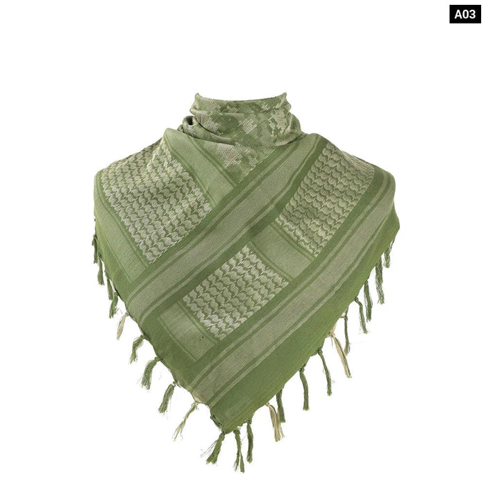 Outdoor Camo Scarf For Men Warm And Lightweight