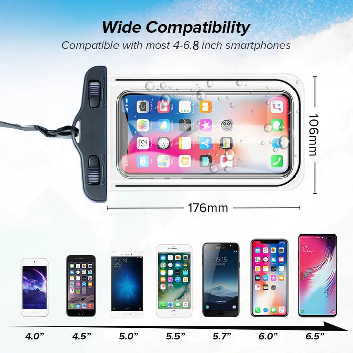 Ip68 Waterproof Phone Case For Iphone 13/12/11 Pro Max
