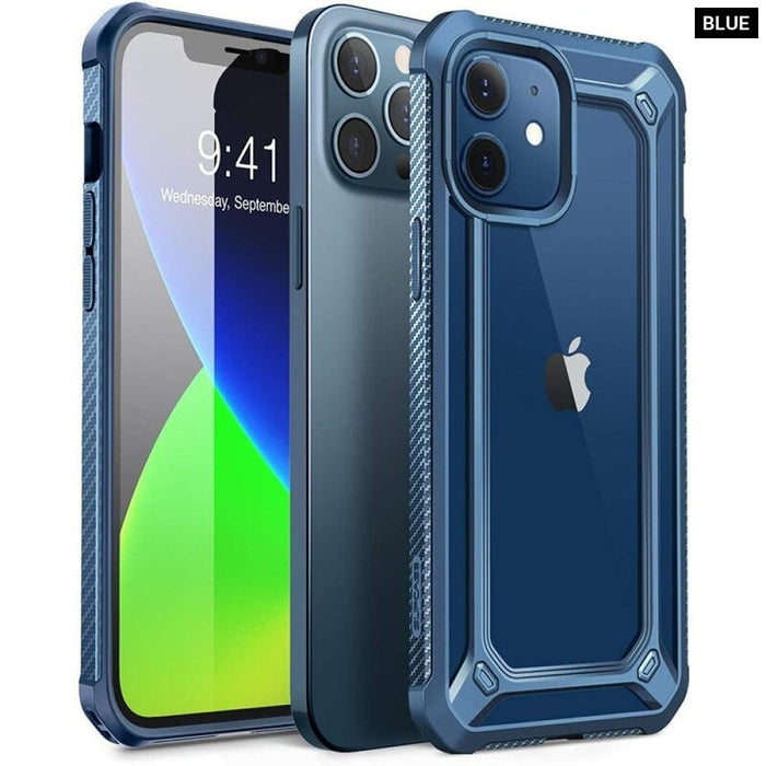 For Iphone 12 Case Pro 6.1 Inch Premium Hybrid Protective