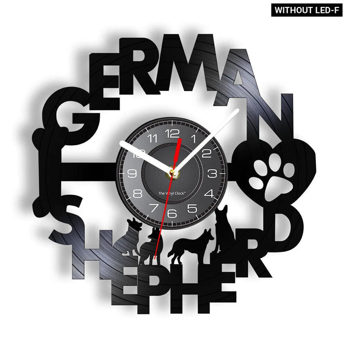 Contemporary Dog Wall Clock