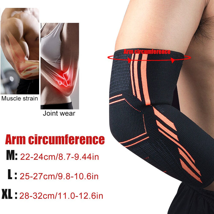 2Pcs/Pair Elbow Brace Sleeve for Tendonitis Tennis Elbow and Reduce Joint Pain