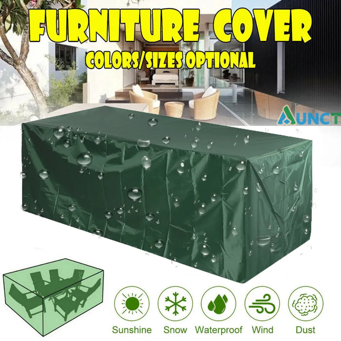 Waterproof Outdoor Patio Garden Furniture Covers 210D Rain Snow Chair covers Sofa Table Chair Dust Proof Cover