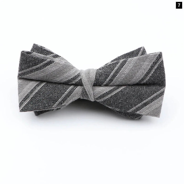 Cotton Bowtie For Men Weddings And Parties