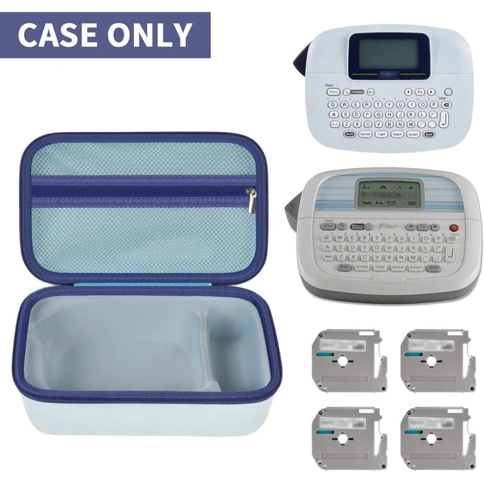 Case Compatible With Brother For P-Touch Ptm95 / Pt90 / Pt45M Handy Label Maker Storage Carrying Organizer Bag For Label Tapes