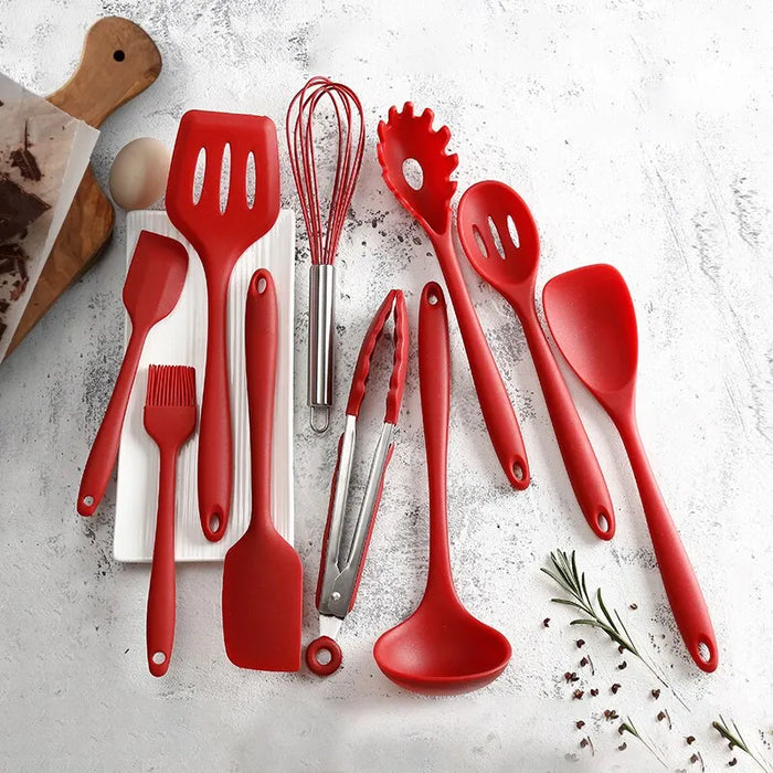 10 Piece Silicone Cookware Set