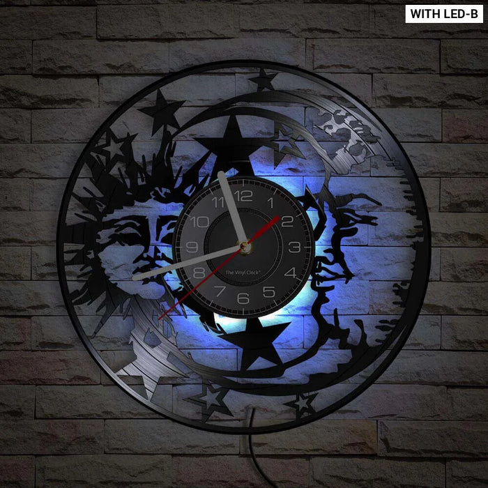 Bohemian Eclipse Wall Clock