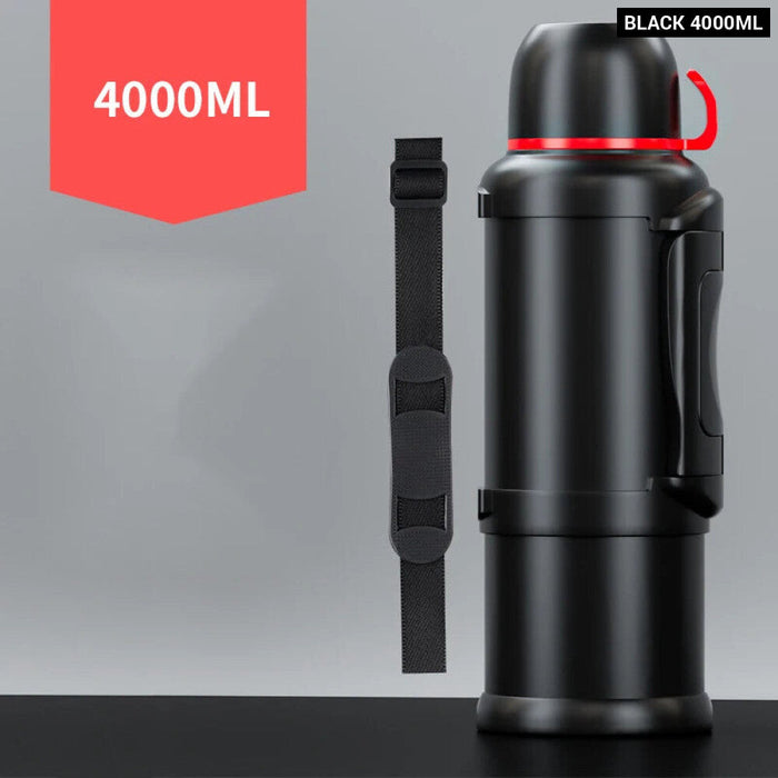 Stainless Steel Vacuum Thermos For Outdoor Travel