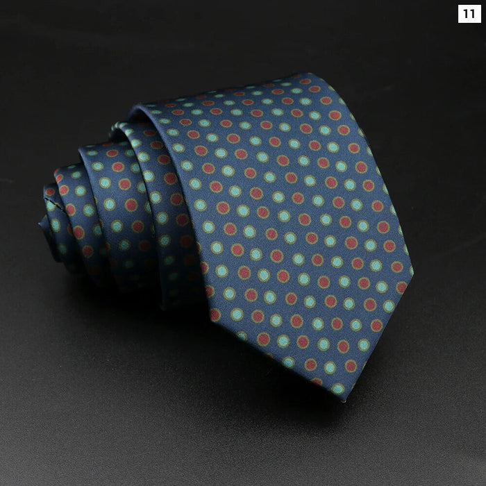 Super Soft Silk Ties Mens Fashion 7cm Necktie For Wedding