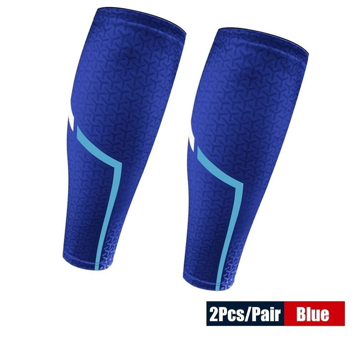 2Pcs/Pair Breathable Elastic Calf Protector Leg Sleeves For Running Football Cycling