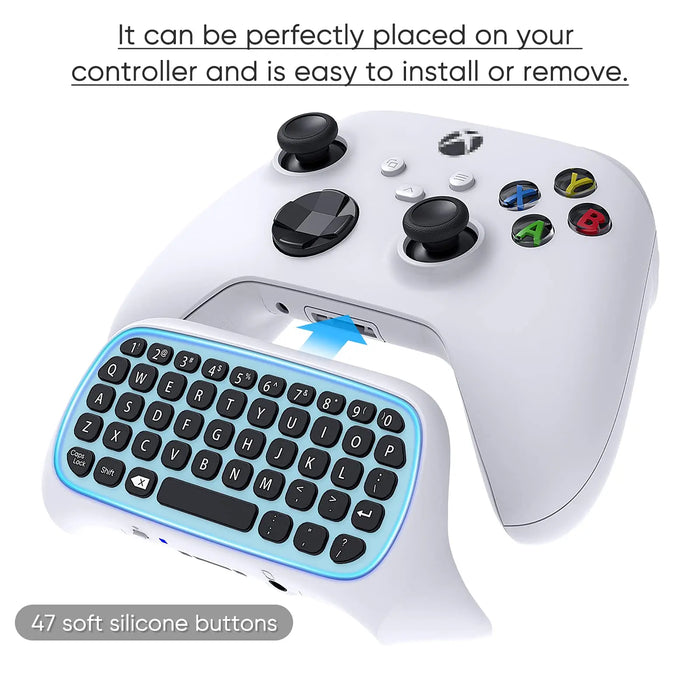 Wireless Chatpad For Xbox Series X/s/one With Usb Receiver