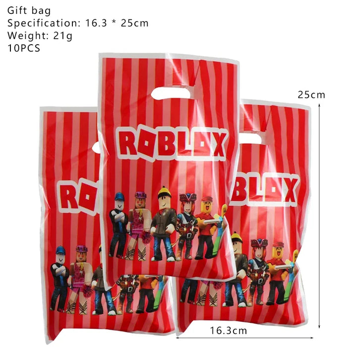 Roblox Party Balloons Tableware Toys