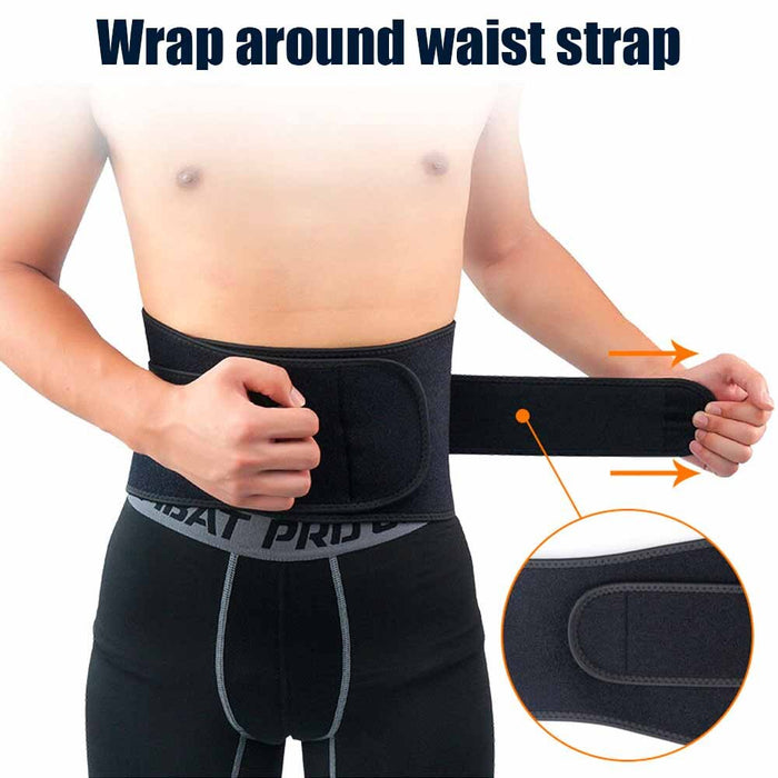 Breathable Dual Adjustable Compression Waist Support Belt For Sports Safety Protection