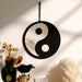 Yin Yang Wooden Mirror Wall Decor