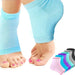 1 Pair Silicone Gel Heel Pad Socks With Invisible Height