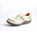 Spring And Autumn Paneled Womens Leather Casual Shoes