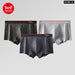 3 Piece Striped Cotton Mens Boxers