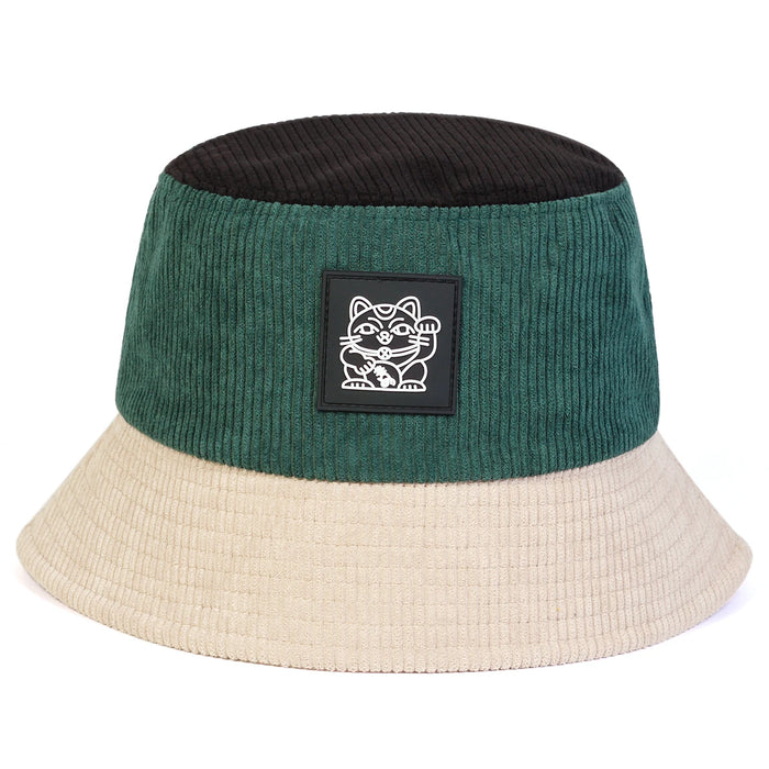 Cat Embroidered Bucket Hat For Sun Protection