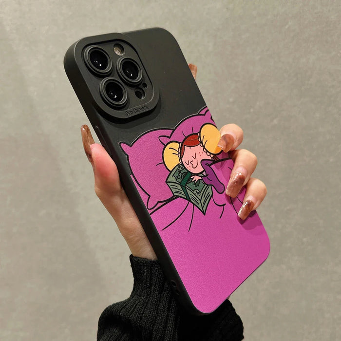 Colourful Cartoon Silicone Phone Case For Iphone