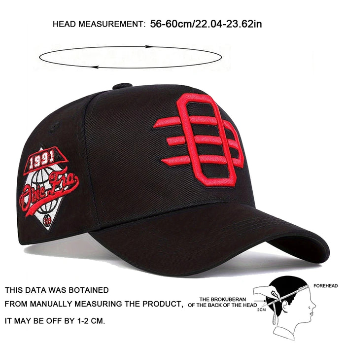 Embroidered Snapback Cap / Hat For Outdoor Wear