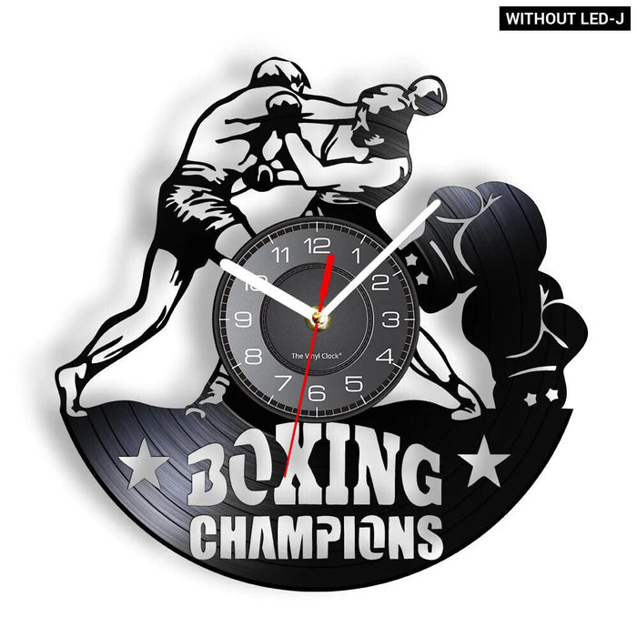 Boxing Gym Wall Clock